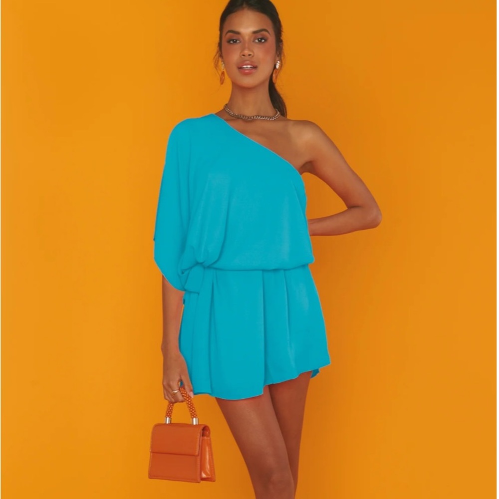 SMYM Trish Dress, Size XL, Summer Blue